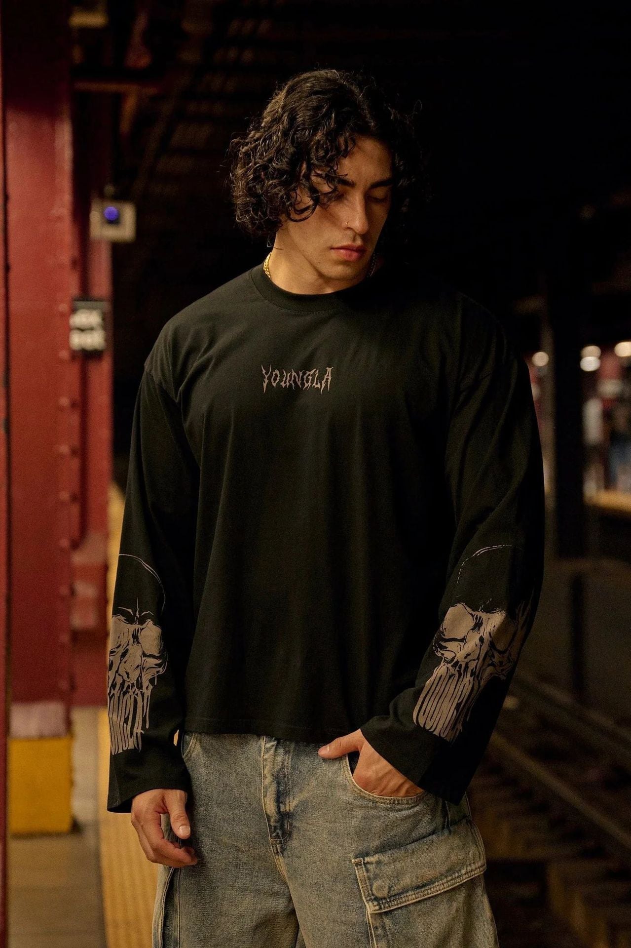 8015 - Skull Longsleeves