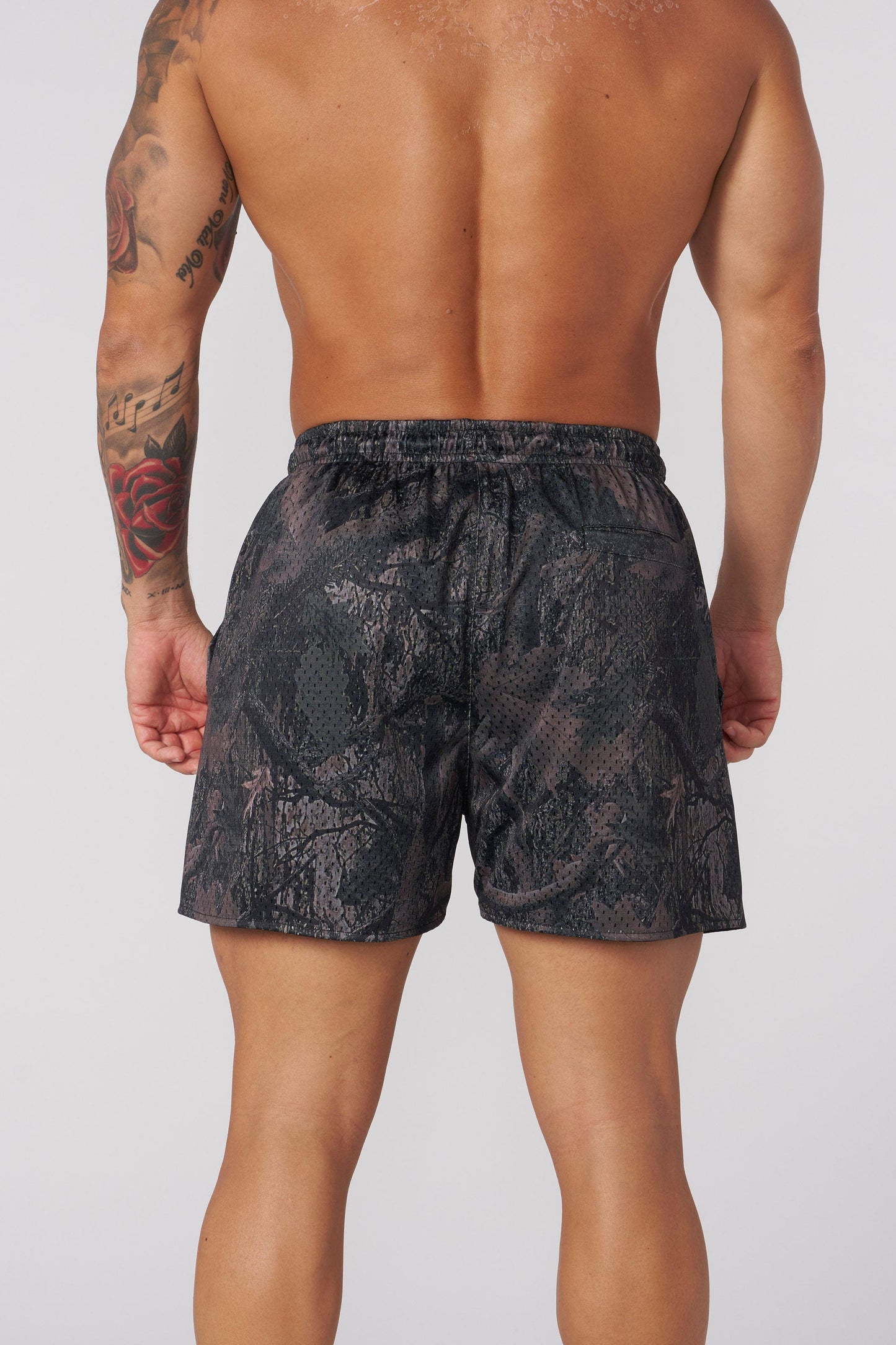 1117 - Tree Camo Mesh Shorts