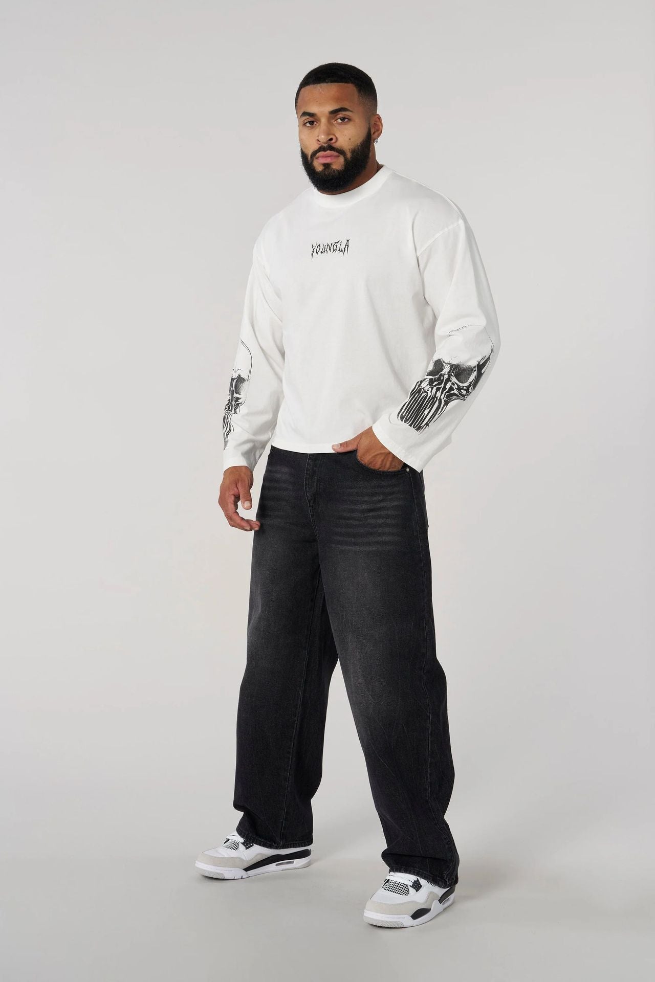 8015 - Skull Longsleeves