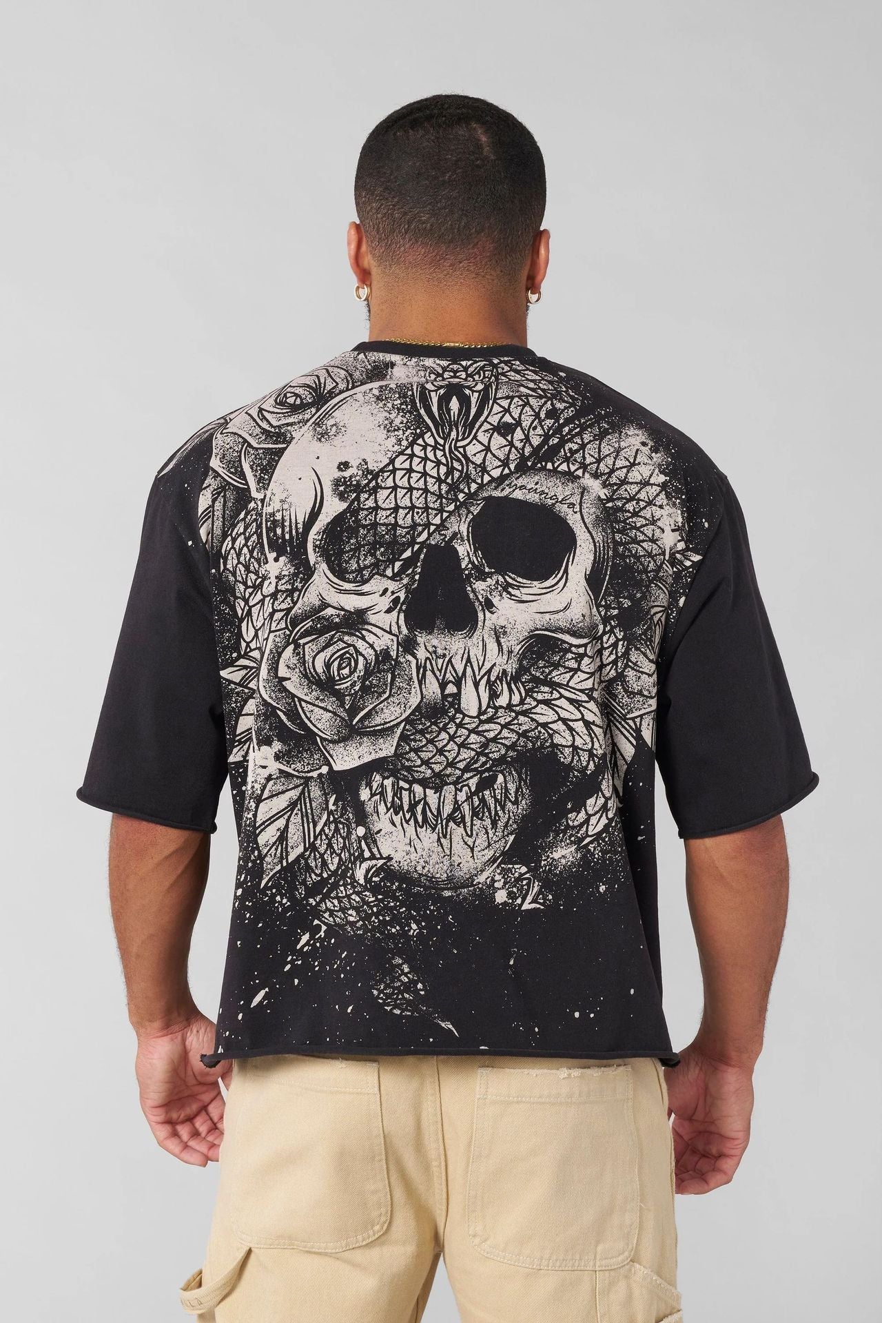 4078 - Snake Skull Tees