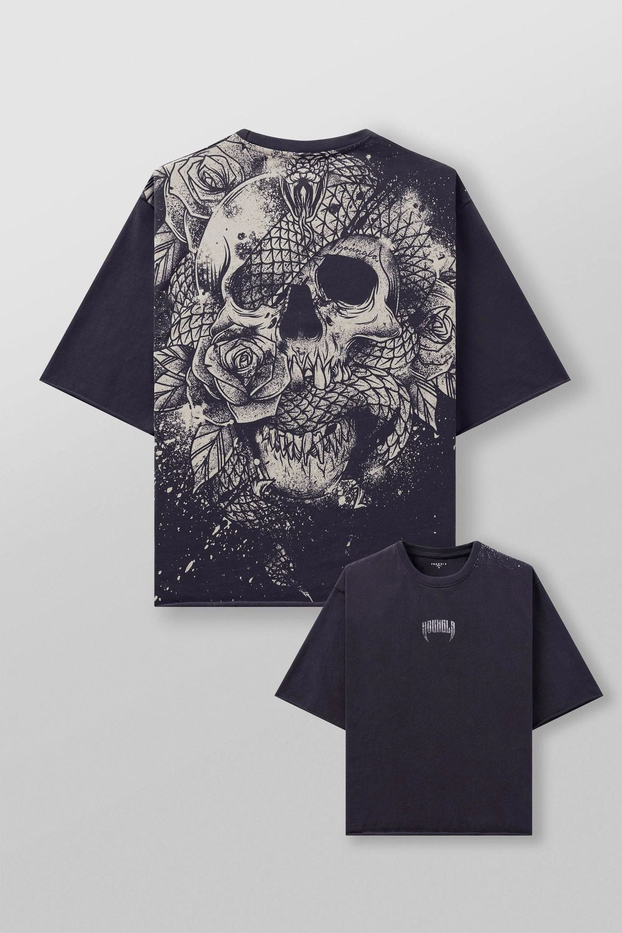 4078 - Snake Skull Tees
