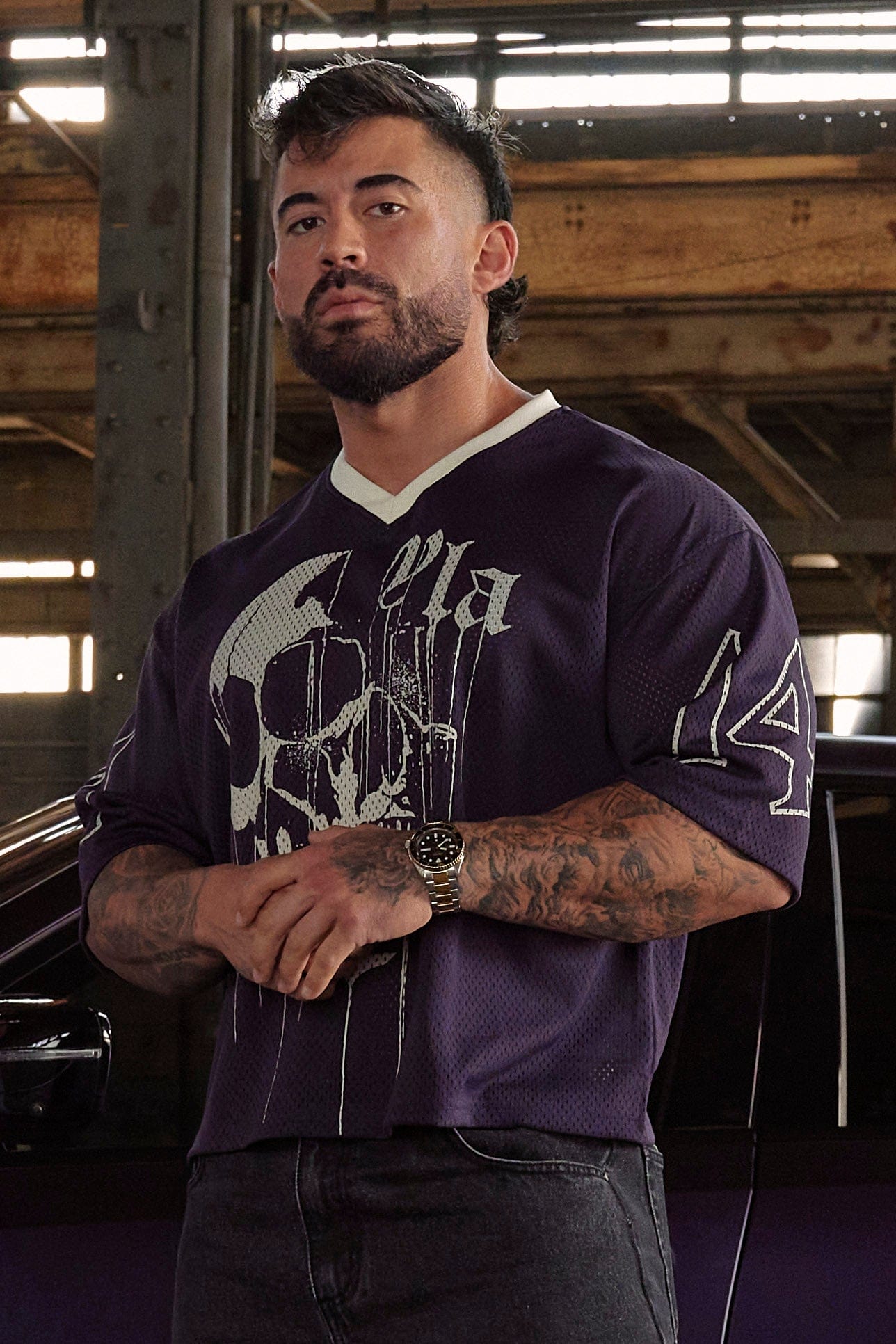 4015 - Drippy Skull Jersey